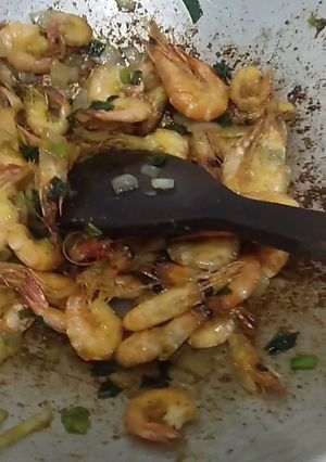 Foto resep Udang goreng mentega