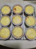 Taiwanese Egg Tarts (Homemade Tart Crust)