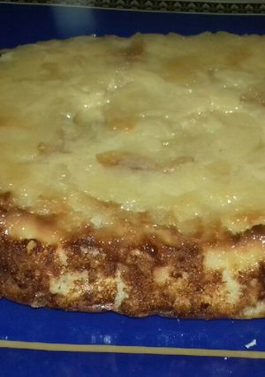 Una foto de Budín de pan 🍞 fácil y económico