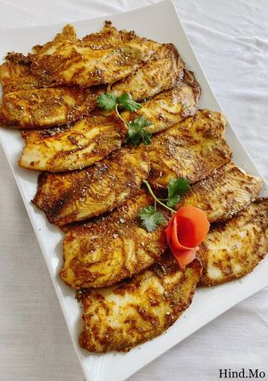 A picture of Oven-Baked Tilapia.