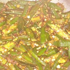 A picture of Bhindi masala.