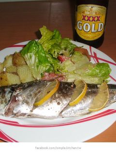 40分鐘可以完成的西式烤魚大餐 的食譜成品照片