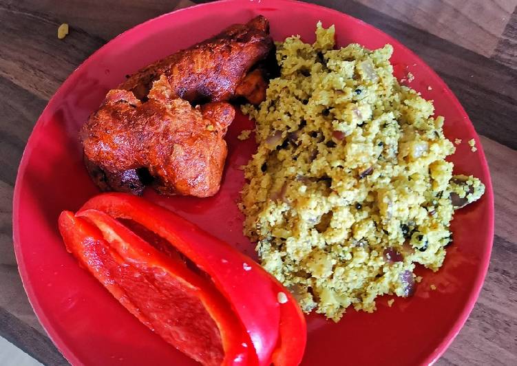 How to Make Homemade Cauliflower rice upma