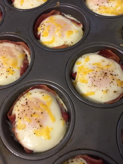 A picture of Turkey Bacon, Egg & Cheese Cups.