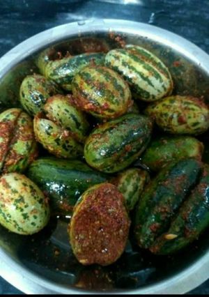 राजस्थान का मशहूर काचरी का अचार (rajasthan ka mashoor kachri ka achar recipe in Hindi) रेसिपी मुख्य फोटो