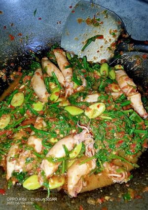 Foto resep Tumis pakis cumi pete