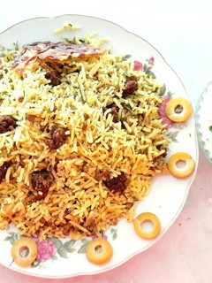 عکسی از دستور کلم پلو شیرازی