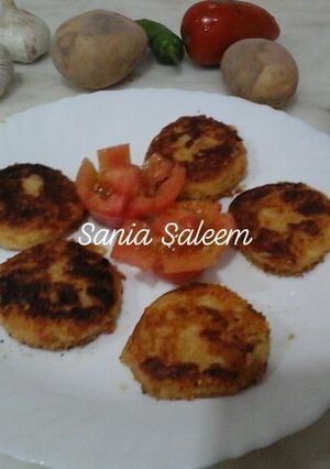 A picture of Potato Cutlets.