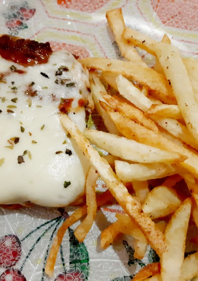 Una foto de Pan de carne a la pizza en la Flip Nori