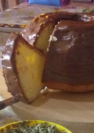 Una foto de Budín de Naranja y Nutella