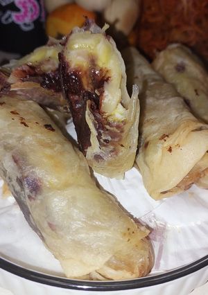 Foto resep Lumpia Pisang Coklat