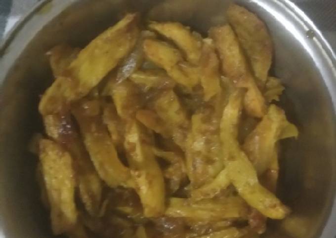 Steps to Prepare Eric Ripert Crispy masala arbi