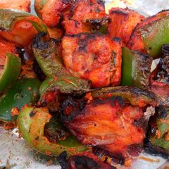 A picture of Chicken sukha.