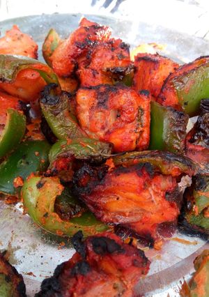 A picture of Chicken sukha.