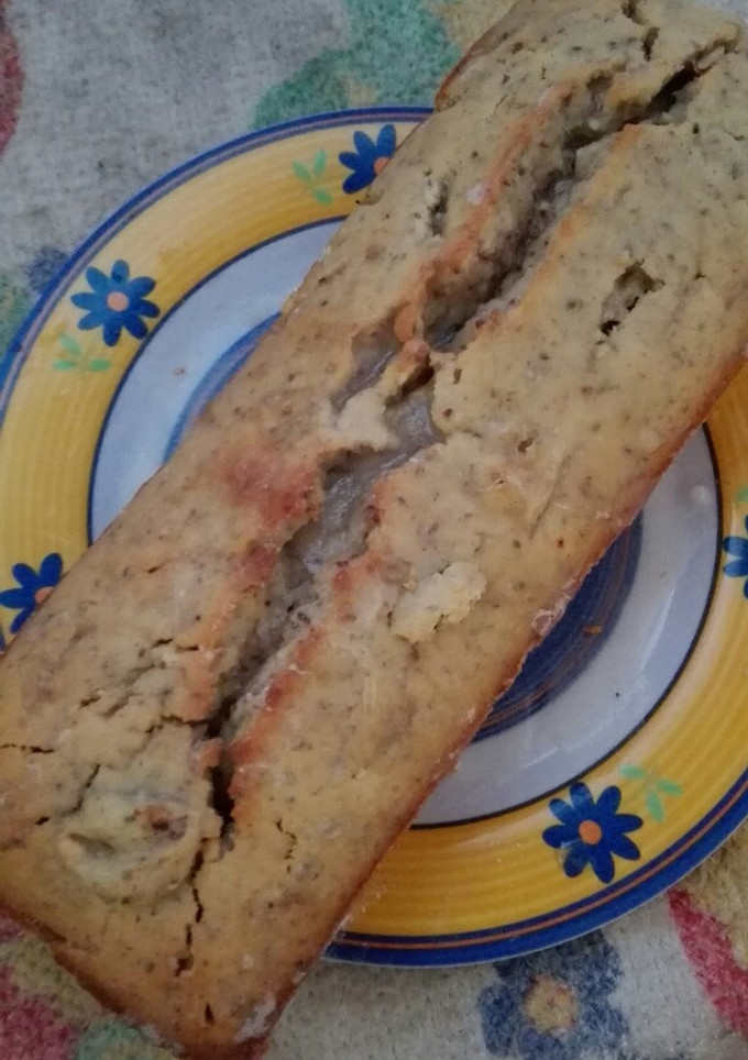Una foto de Budín de limón con chía y lino
