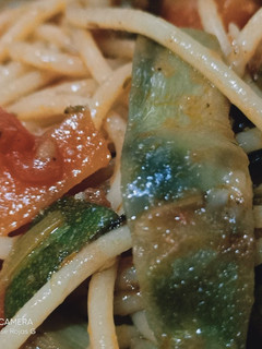 Una foto de Spaghetti con verduras