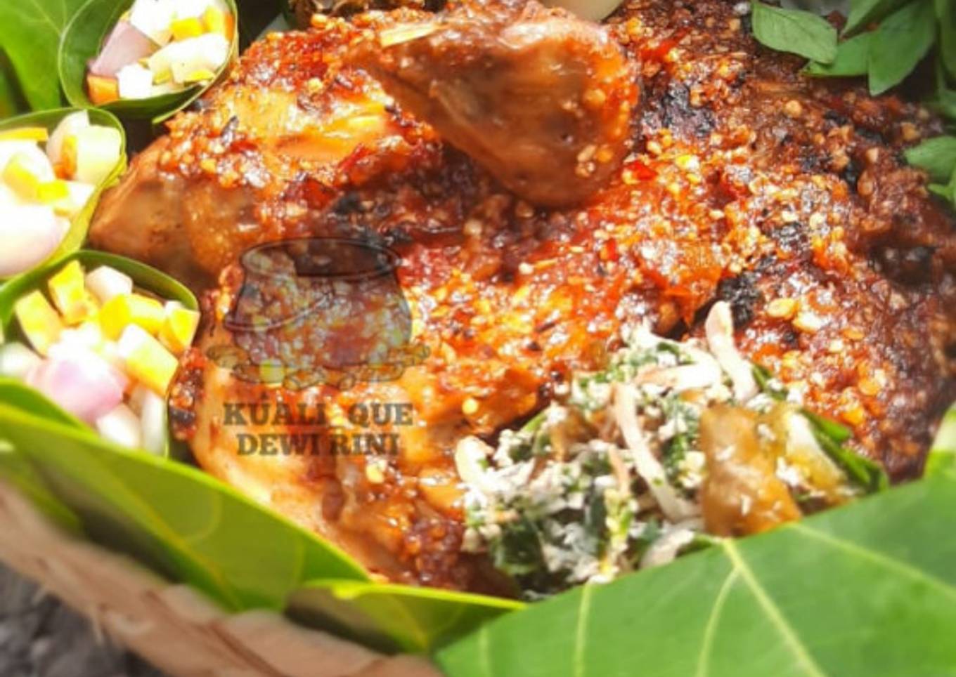 Ayam Joper Panggang Bumbu Kacang