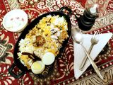 डबल लेयर चिकन बिर्याणी (Double Layer Chicken Biryani Recipe In Marathi)