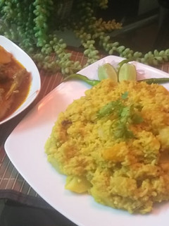 A picture of Vegetable Khichuri.