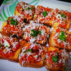 A picture of Cheese mexican touch toast.