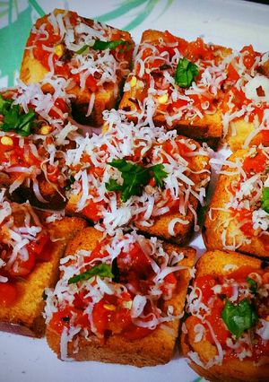 A picture of Cheese mexican touch toast.