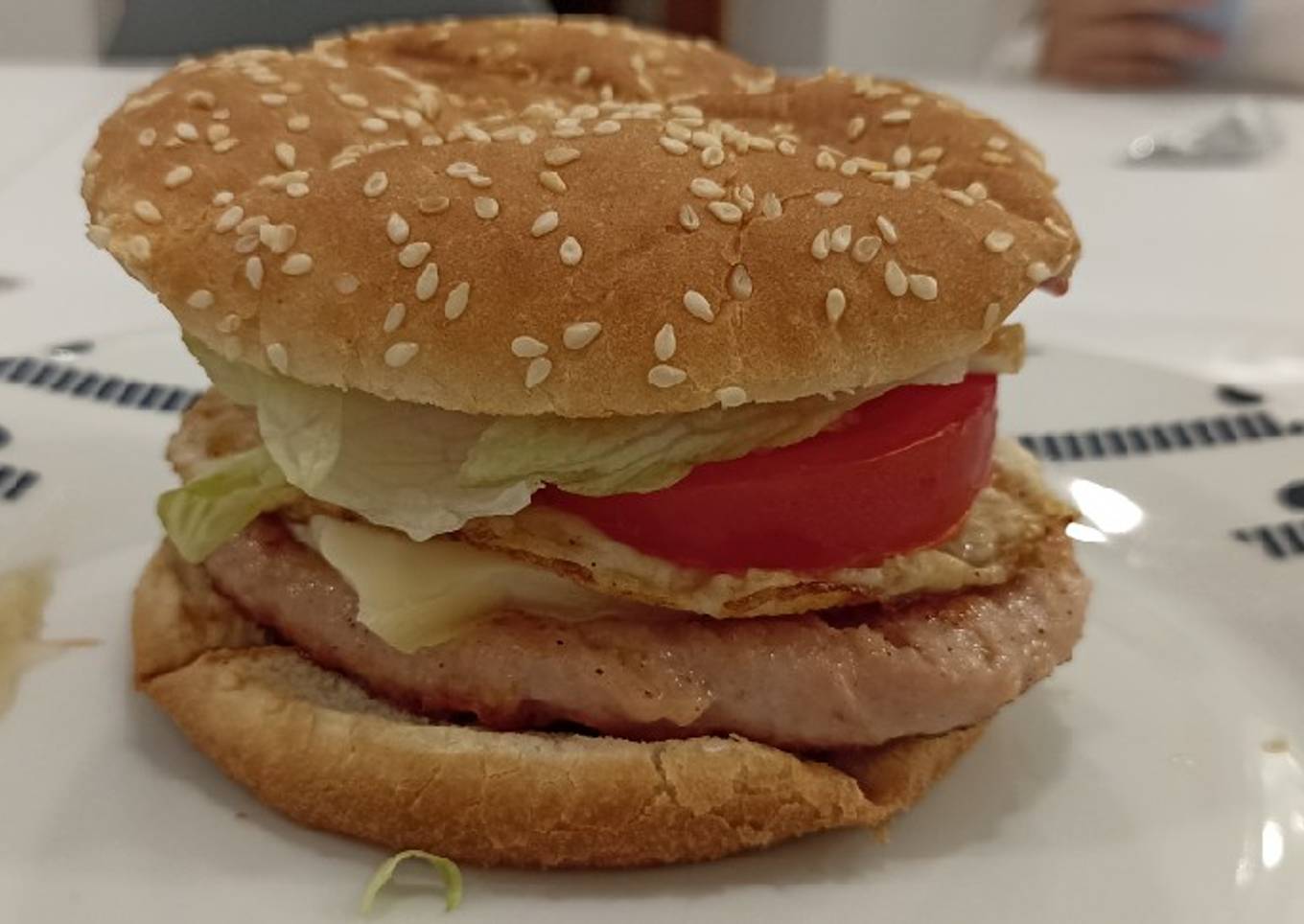 Hamburguesa de pollo