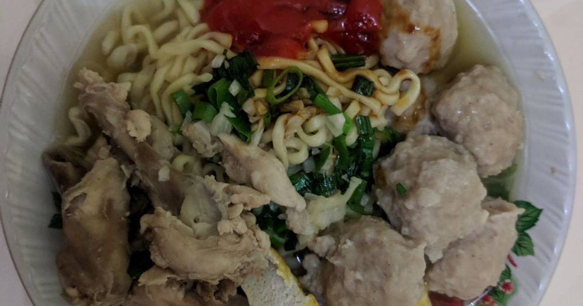 Resep Bakso Kenyal (sapi + Ayam) Oleh Sri Dahliani - Cookpad