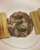 Tartar de salmón y atún ahumado