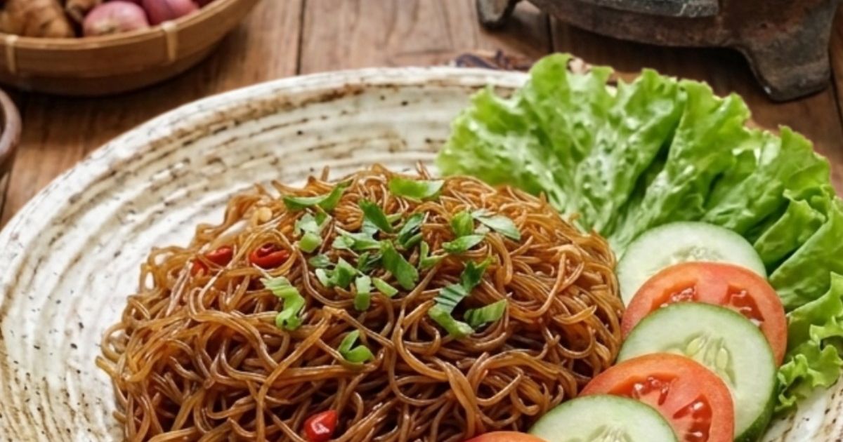 Bihun Goreng Kecap Pedas