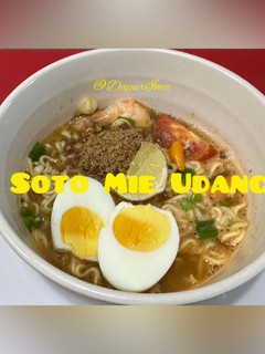 Foto resep Soto Mie Udang