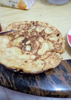 صورة لوصفة عجة البصل اجدد وصفة