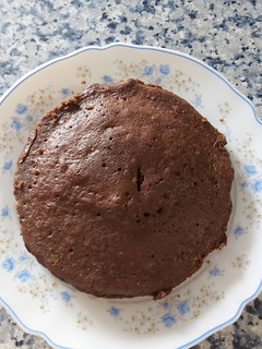 Una foto de Brownie en 5 minutos en el microondas