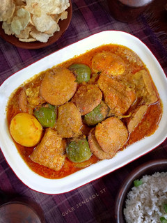Foto resep Gulai Jengkol 5T (Tempe Tahu Telur Terong Tetelan)
