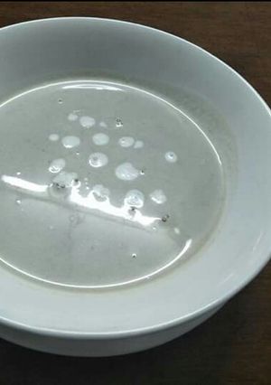 A picture of Cream of Mushroom soup.