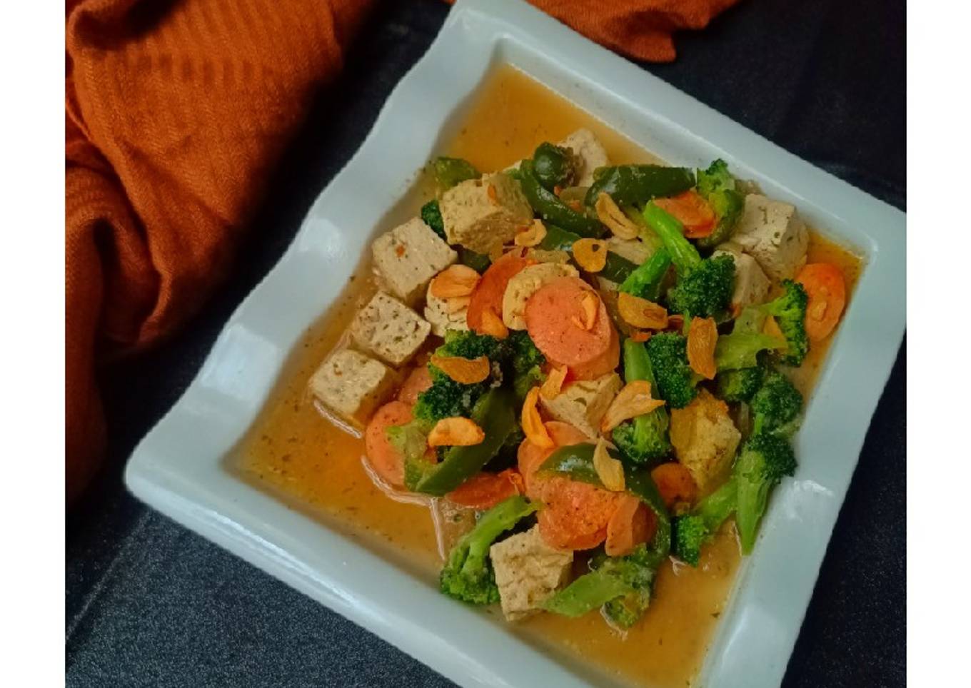 Tumis Brokoli bumbu simple