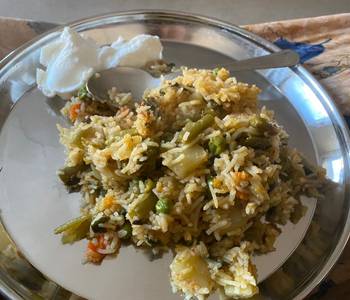 Fast Cooking Methods Methi pulav Yummy