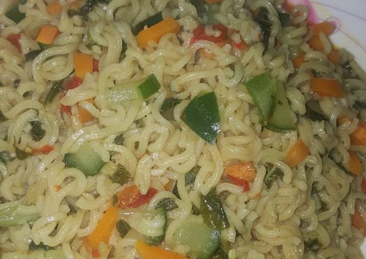 Recipe of Appetizing Indomie wif veggie Cooking Basics for Newbies