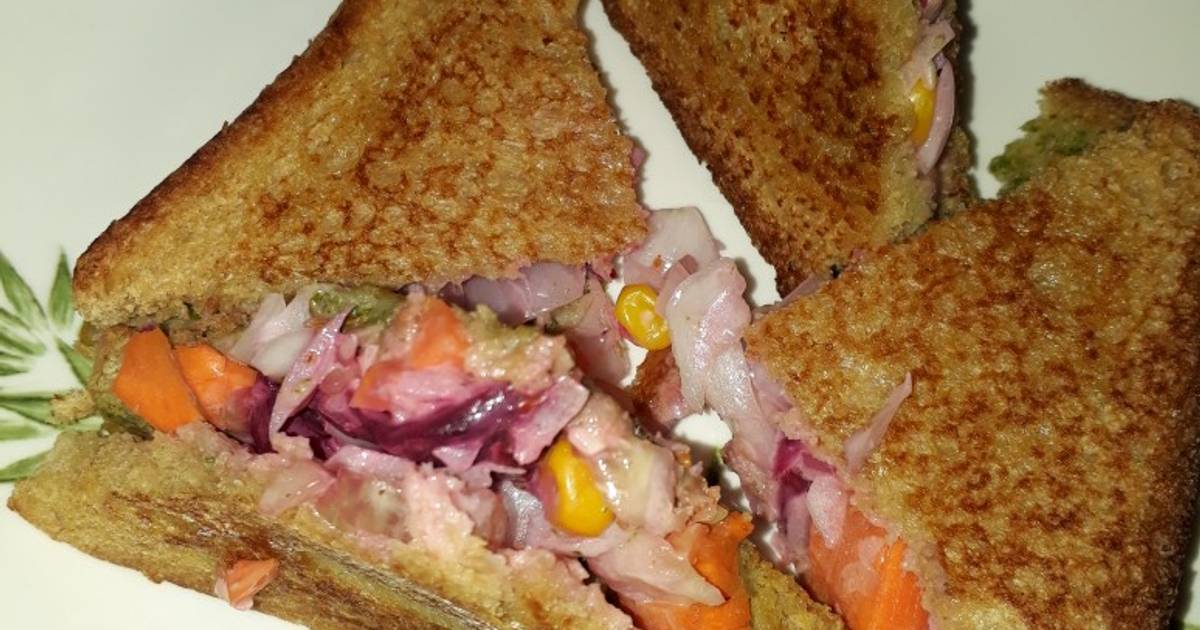 Veg Mayo Sandwich Or Grilled Sandwich Recipe By Reema S Cozy Kitchen