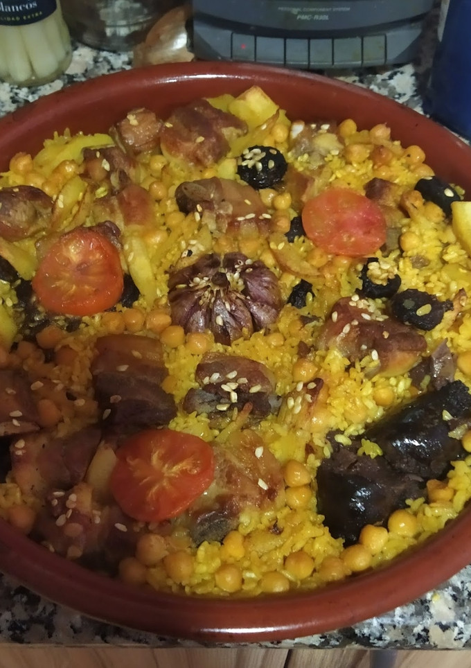 Una foto de Arroz al horno