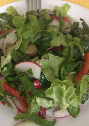 Una foto de Ensalada mixta