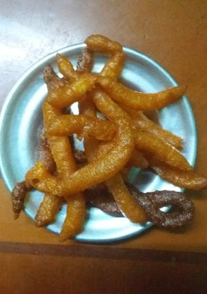 A picture of Carrot Kurkure.