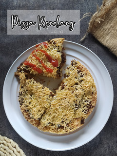 Foto resep Pizza Rendang