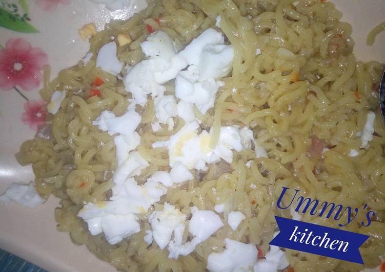 Simple Way to Prepare Any-night-of-the-week Noodles nd Egg | This is Recipe So Deilicios You Must Undertake Now !!