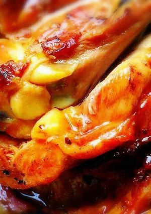 รูปของ สะโพกไก่นุ่มย่างนมสด