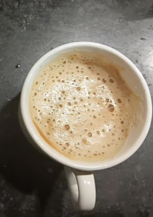 A picture of Frothy Coffee Without Machine.