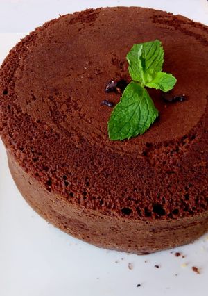 A picture of Chocolate mint cake.