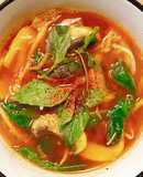 🌱 Canh Chua Nấm Vị Tomyum Cay (Chay)