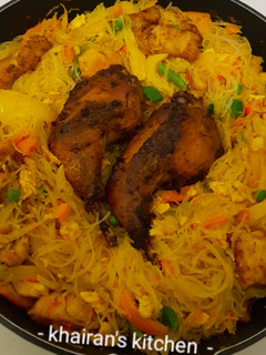 Stir fry fish Vermicelli Noddles ainihin hoton girkin