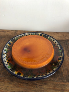 Una foto de Flan