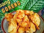 Gambar pisang goreng tepung gandum